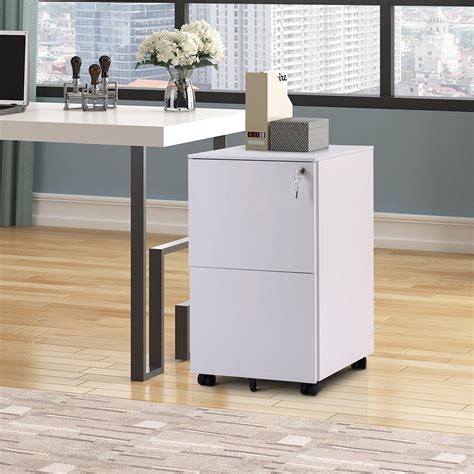 lockable 2 drawer file cabinet